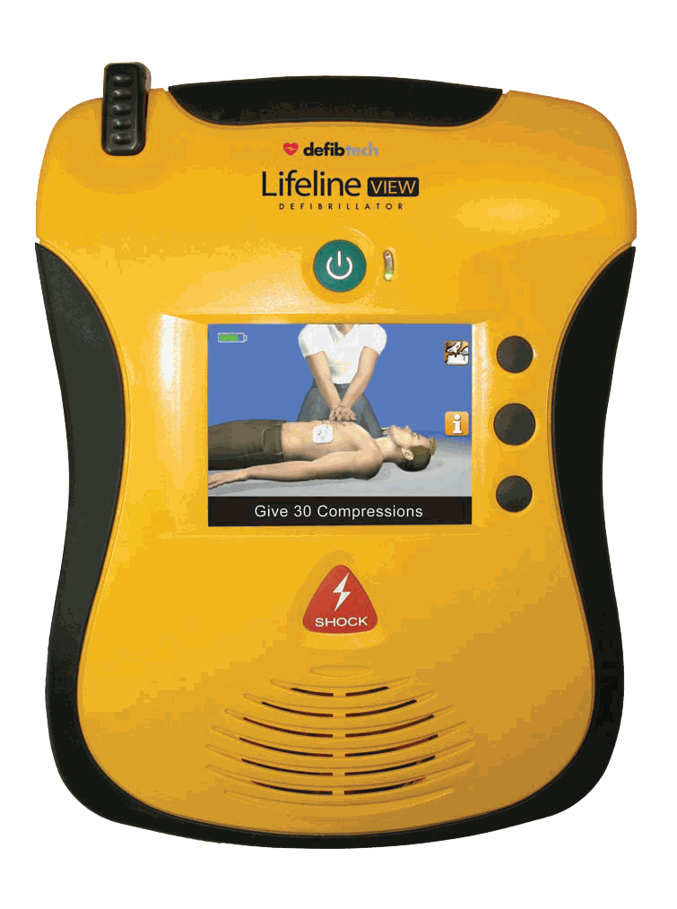Defibtech view AED